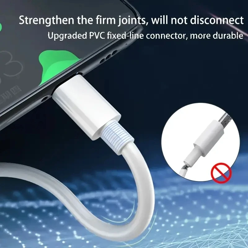 Cavo di ricarica Micro USB per cavi di ricarica Android cavo di ricarica intrecciato in Nylon compatibile per Power bank, per Samsung