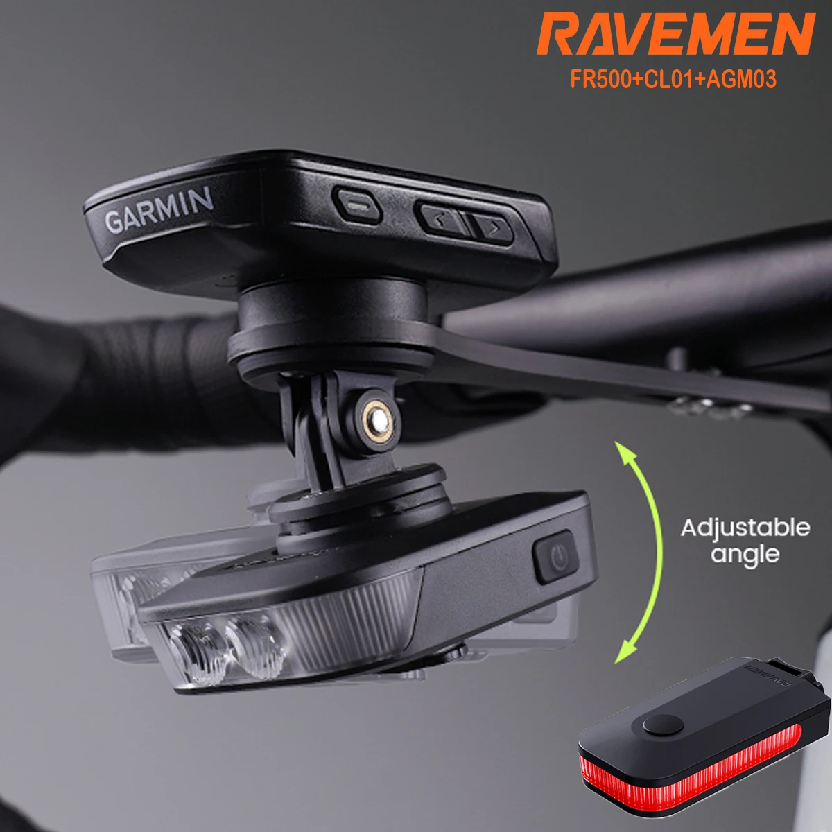 RAVEMEN CL01 Feu arrière de vélo, éclairage arrière de