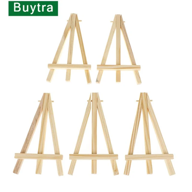 Wooden Mini Easel Frame Tabletop Holder Stand For Wedding Table Number Card  Photo Display Kids Painting Craft Supplies - Party & Holiday Diy  Decorations - AliExpress