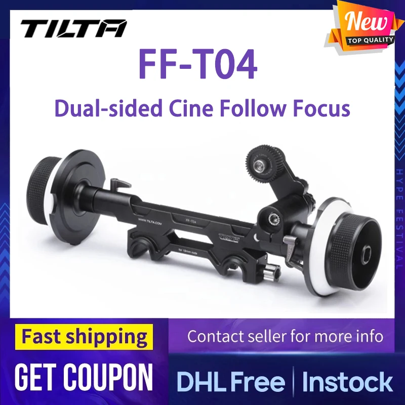 Tilta FF-T04 19mmm 19mmm 시스템 RED ARRI 용 초점 키트 FF-T04 용 듀얼 사이드 팔로우 포커스 시네 필름