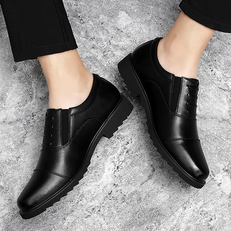 Men Leather Shoes Office Mens Dress Shoes Man Oxford British Style Business Work Footwear leather shoes