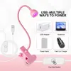 UV LED Nail Polish Drying Lamp Flexible Desk Clamp Mini USB Portable Nail Dryer for Gel Polish Professional Manicure Tools 3