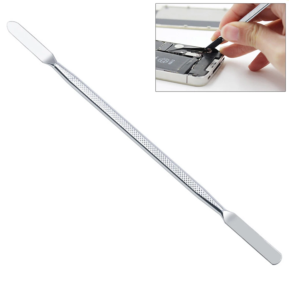 Phone Spudger Metal Tablet Pry Opening Repair Tools Phones Disassemble Blades Metal Crowbar Disassemble Kit Spatula Hand Tool mobile phone repair tool kit 5 in 1 ic chip blades metal disassemble crowbar pry opening hand tools set for cup bga repair