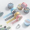 MOHAMM 1 Roll Fresh Grid Washi Tape for DIY Journal Scrapbooking Diary Planners Crafts Supplies 2