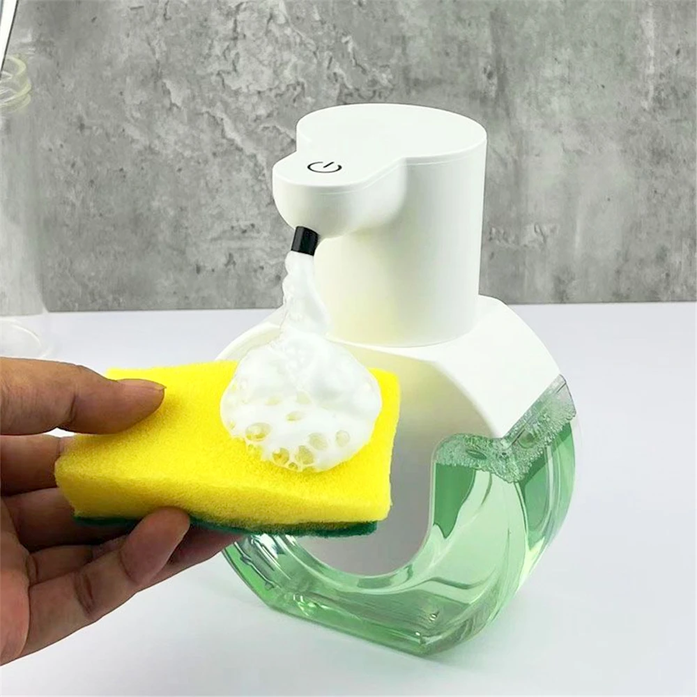 

4 Gears Automatic Foam Dispenser Touchless Hand Sanitizer Washer Recharge Infrared Sensor Soap Dispenser Wall Mounted Bathroom
