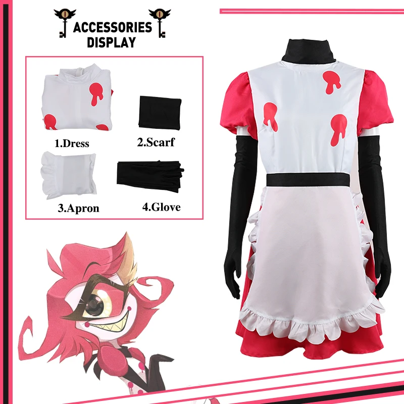 Cute Devil Niffty Anime Hazbin Niff Cosplay Costume Suit Role play ...