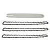 16 Inch Chain Saw Guide Bar with 3Pcs Chains for STIHL 009 012 021 E180 MS180 MS190 MS250 1