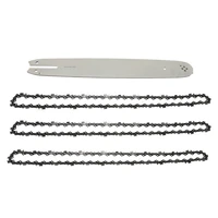 16 Inch Chain Saw Guide Bar with 3Pcs Chains for STIHL 009 012 021 E180 MS180 MS190 MS250 1