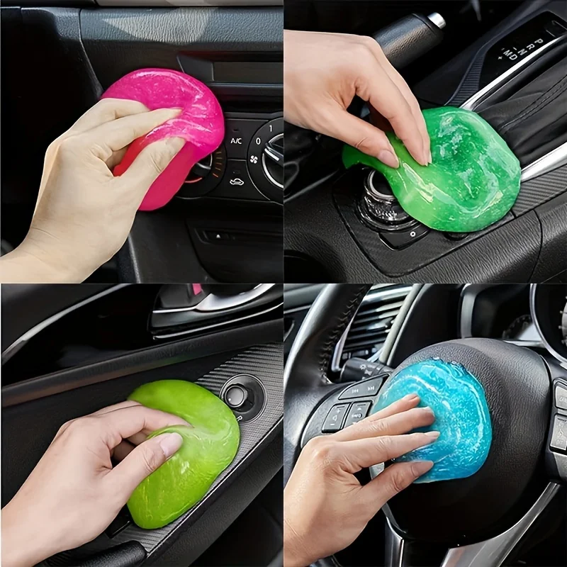 Cleaning Gel Auto Car Cleaning Pad Glue Powder Cleaner Magic Dust Remover Home Computer Keyboard Clean Tools
