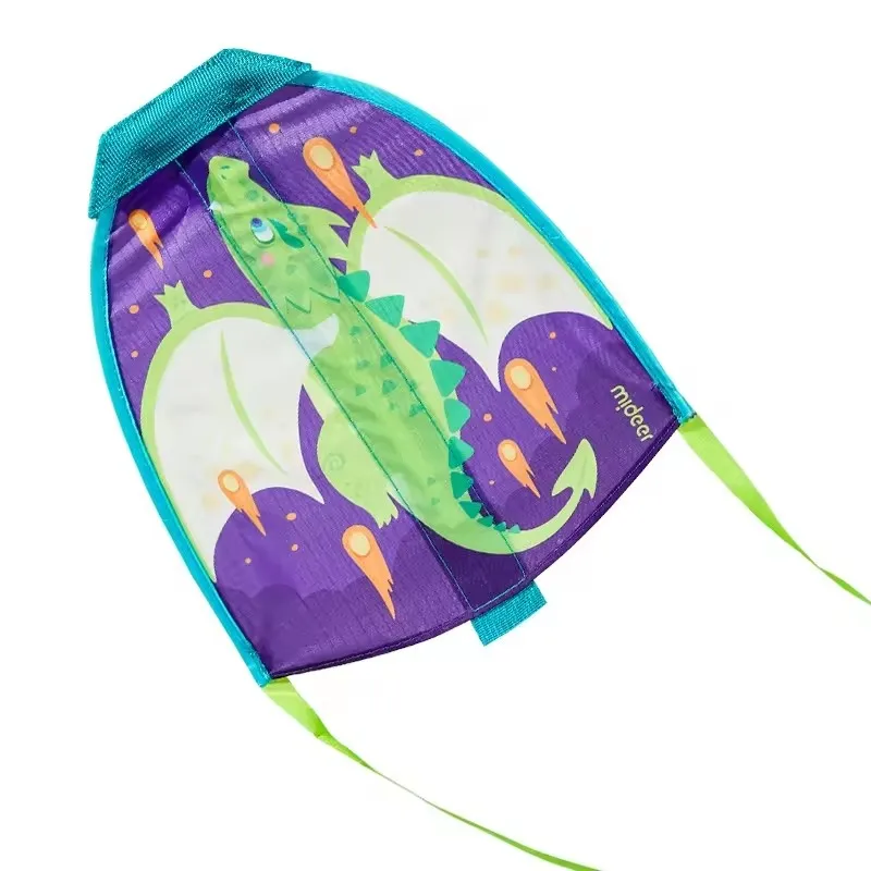 Mideer Children's Portable Catapult Kite Cartoon Elastic Ejection Kite Unicorn Pterosaur Outdoor Toy For Kids 3Y+ 6