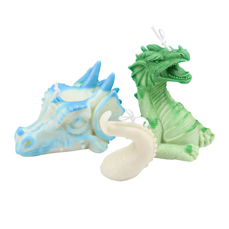 2023 Hot Sale Large Dragon Shape Silicone Mold Candle Mould Resin Concrete  Plaster Fantasy Style Dragon Tools - AliExpress