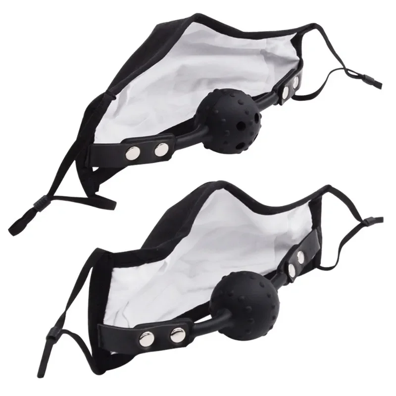 Maske Plug Slave Spiele Bondage Ausrüstung Bdsm Dildo Offenen Mund Knebel Deepthroat Oral Plug Mund Ball Spaß Sex Spielzeug Erwachsene Sexy