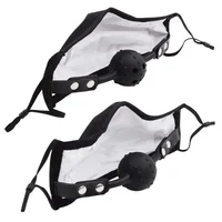 Maske Plug Slave Spiele Bondage Ausrüstung Bdsm Dildo Offenen Mund Knebel Deepthroat Oral Plug Mund Ball Spaß Sex Spielzeug Erwachsene Sexy