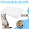 Couch Cover Pet Plastic Waterproof Dust Cover PE Transparent Furniture Covers Sofa Covers for Protection Against Cat Dog Clawing 3