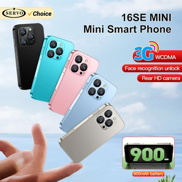 SERVO 16SE Mini Smartphone 16GB ROM, Android 9.0, Dual SIM, WiFi 1