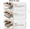 Bed Sheet Organizers and Storage 6 Pack - Foldable Sheet Organizer for Linen Bedding Storage Box for organization, Sheets Set 5