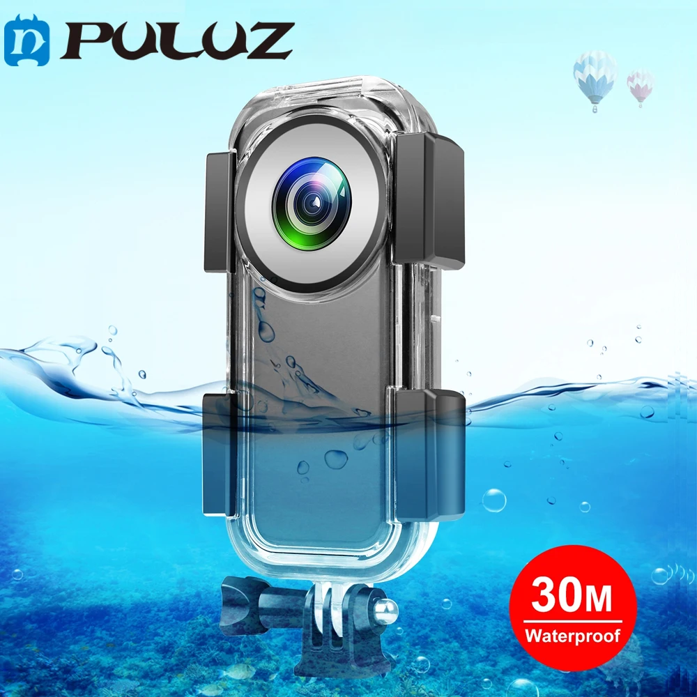 

30m Underwater Waterproof Housing Case For Insta360 ONE X2 Diving Cover