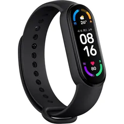 Sport Silicone Replacement Watchband Bracelet Strap - Mi band 7 (7 black)