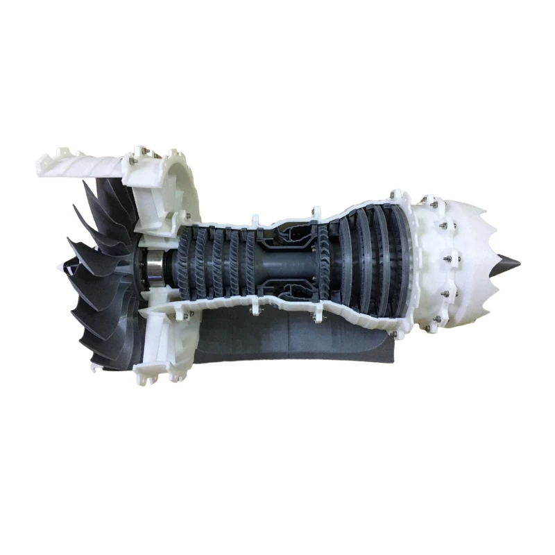 

Engine Model Kits Turbofan Engine Model, High Simulation Airplanes Engine Model Toy Mechanical Science Desktop Ornaments