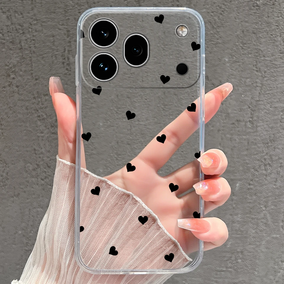 Cute Little Prince Anti-Slip Durable Transparent Phone Case - Silicone TPU Protective Shell