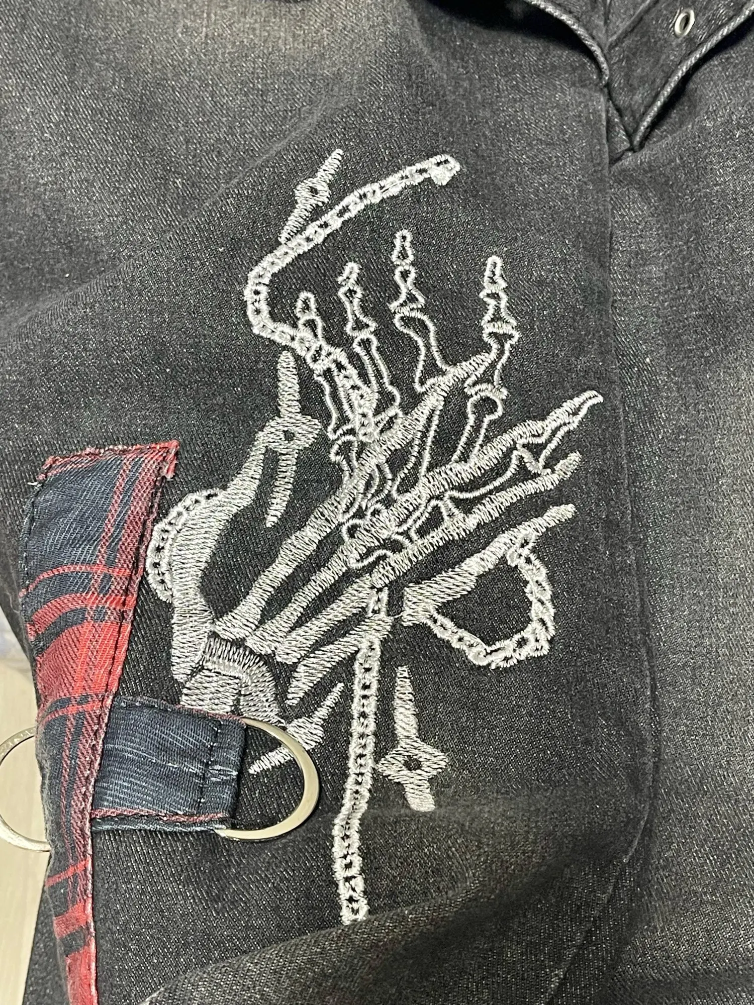 Ripped Black Pants - Y2K Aesthetic photo review