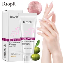 

Olive Oil Hand Cream Repair Drying Anti-Chipping Wrinkle Hand Mask Nourishing Hydrating Moisturizing Whitening Hand Foot Care