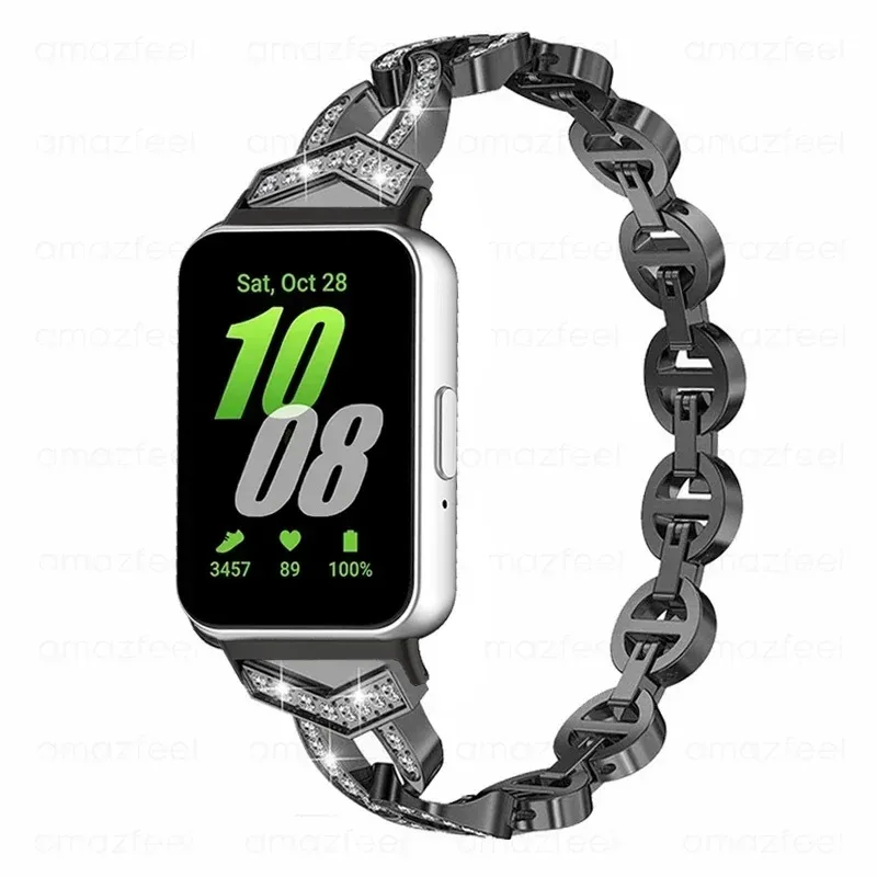 

Wristband For Samsung Galaxy Watch Fit 3 Strap Stainless Steel Bracelet Samsung Galaxy Fit 3 Strap Milanese Metal Bracelet