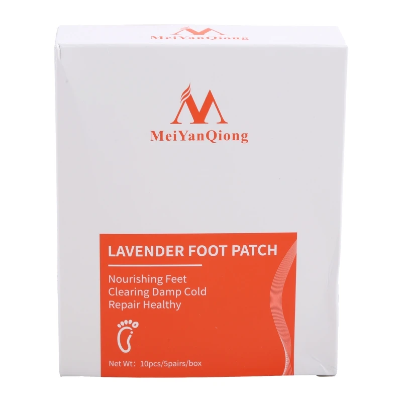 

10Pcs Lavender Detox Foot Patches Pads Nourishing Repair Improve Sleep Plaster Drop Shipping