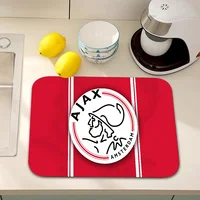A-AFC A-Ajax Kitchen Draining Mat Tableware Pad Coffee Dish Drying Mat Placemat Bathroom Kitchen Drain Pad 2