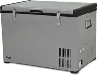 FM-65G 65 Quart Portable Refrigerator and Deep AC 110V/ DC 12V Real Chest Freezer for Car Home Camping and RV with 1