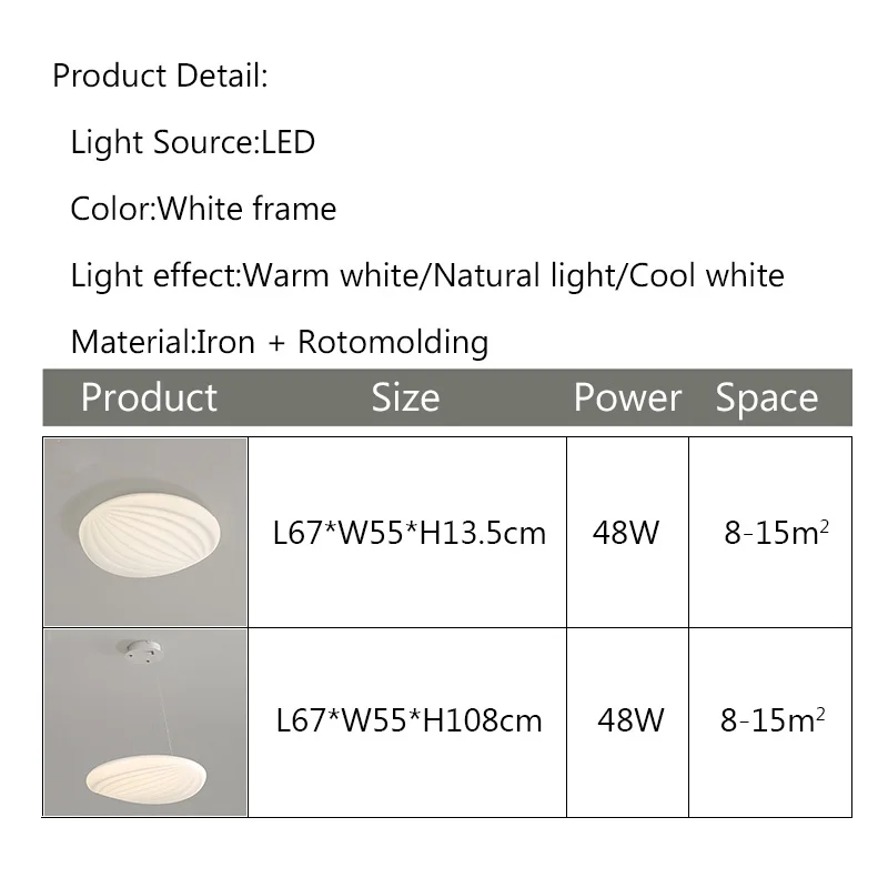 Рисунок 6 - Белый Светодиодный Потолочный подвесной
