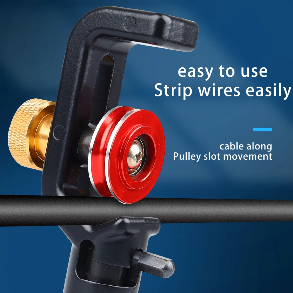 Transverse longitudinal fibre optic cable opener 4-10MM stripper armoured cable cutter fibre optic stripping knife