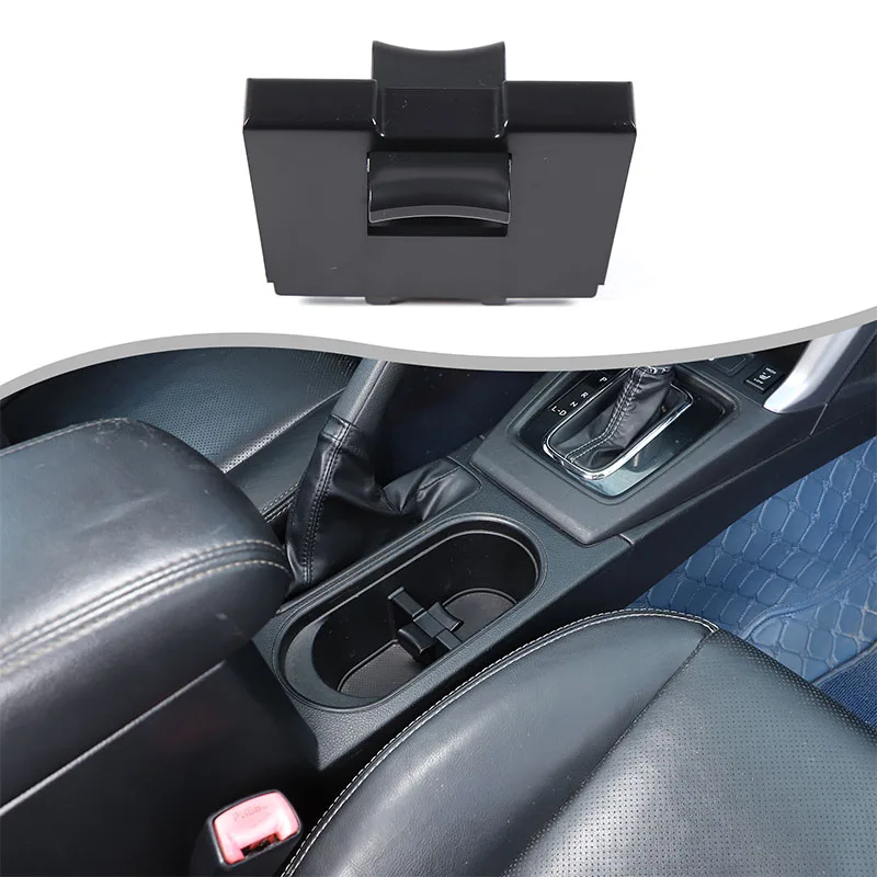 센터 콘솔 컵 홀더 분리기 인서트 컵 홀더 디바이더 오거나이저 스바루 포레스터 아웃백 레거시 차량 내부 액세서리