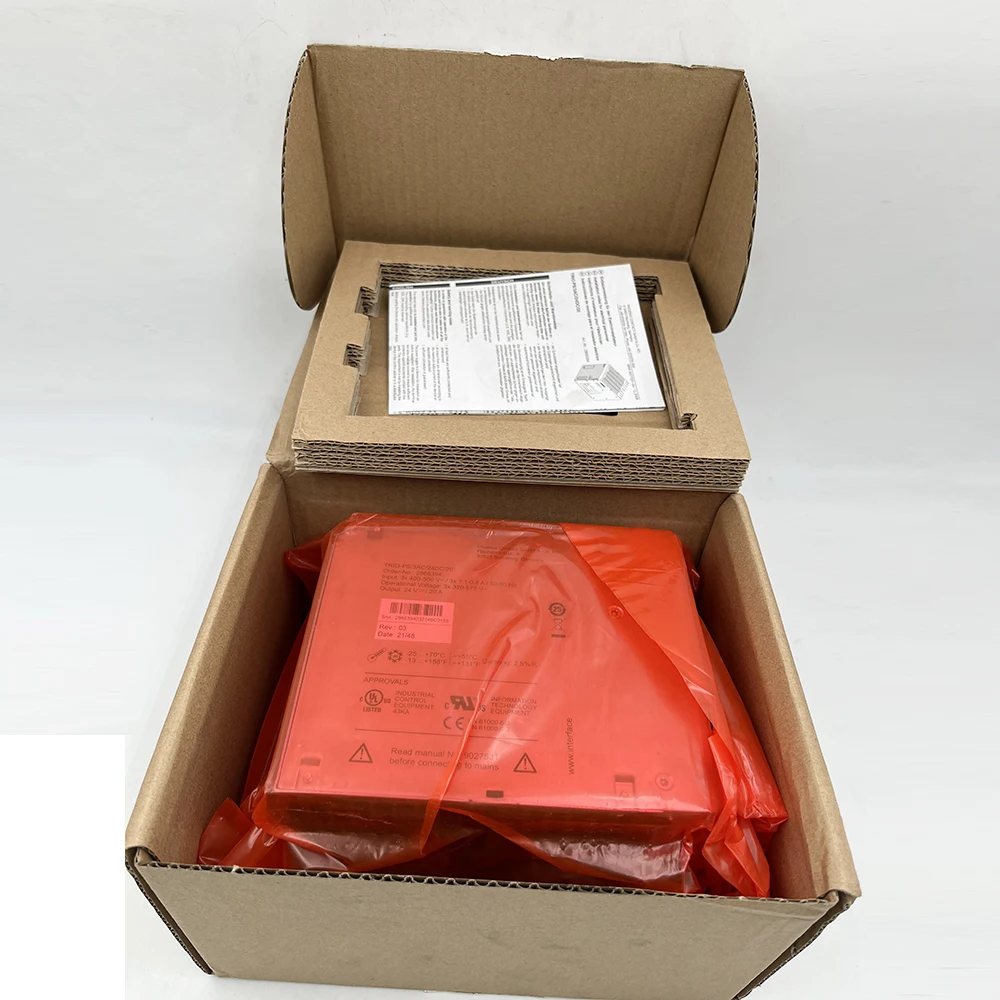 2866394 For Phoenix Power Supply TRIO-PS/3AC/24DC/20 3 2866394 For Phoenix Power Supply TRIO-PS/3AC/24DC/20