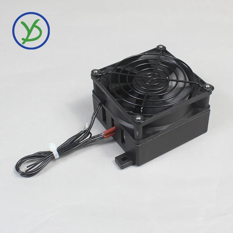 220V 150W DC Thermostatic Egg Incubator Heater PTC fan heater heating element Electric Heater Small Space Heating 106*80mm