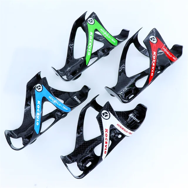 2 PCS Hot Sale Full Carbon Fibre Road Bike Water Bottle Cage Bottle Holder Bicycle Accessories Ultra Light Cycle Equipment 2