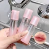 SHAQINUO 6 Colors Of Water Mirror Lip Glaze, Moisturizing Lip Gloss Pink Packaging Cute Girly 2