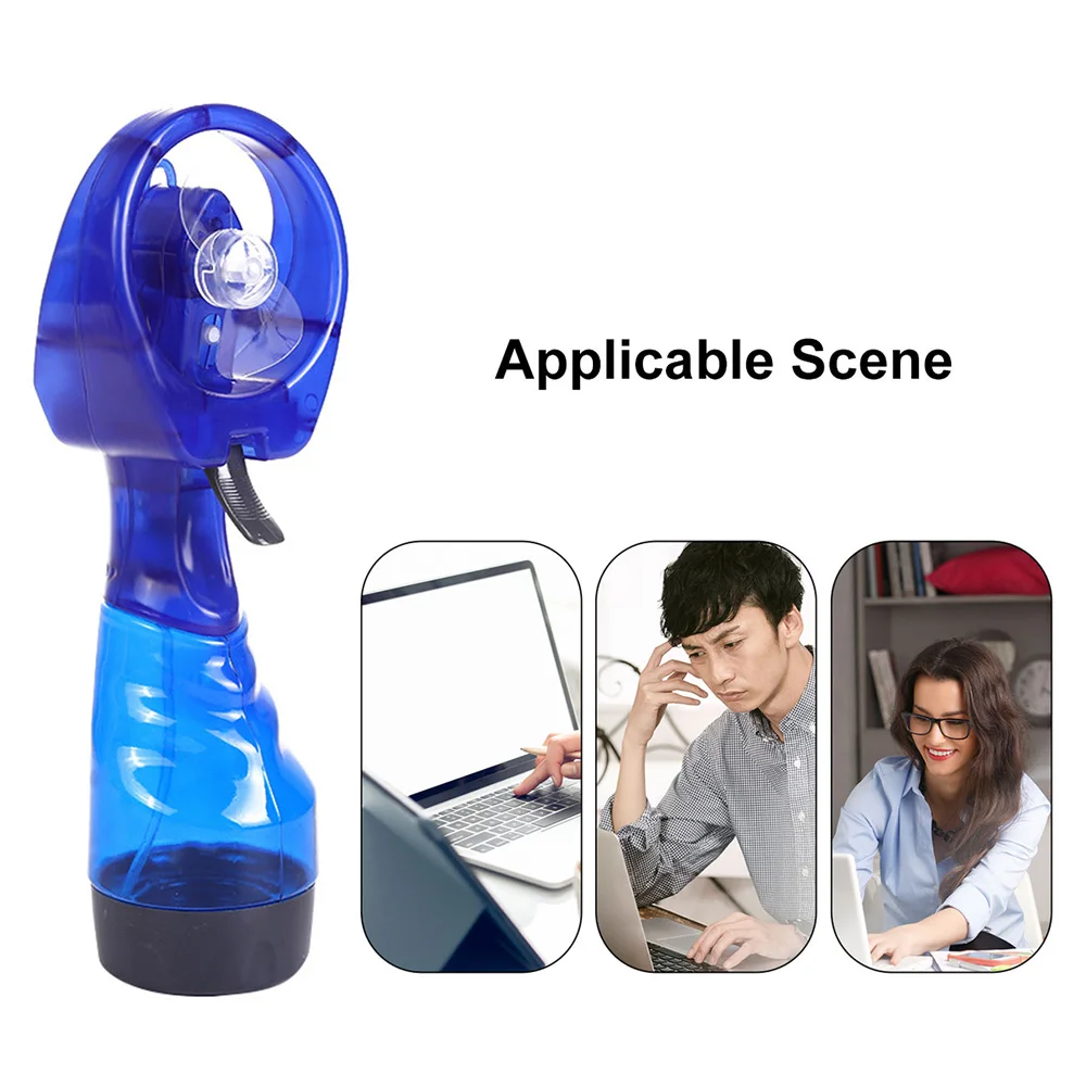 Portable Mini Hand Held Spray Fan Humidifier Outdoor Spray For Camping Hiking Air Cooler