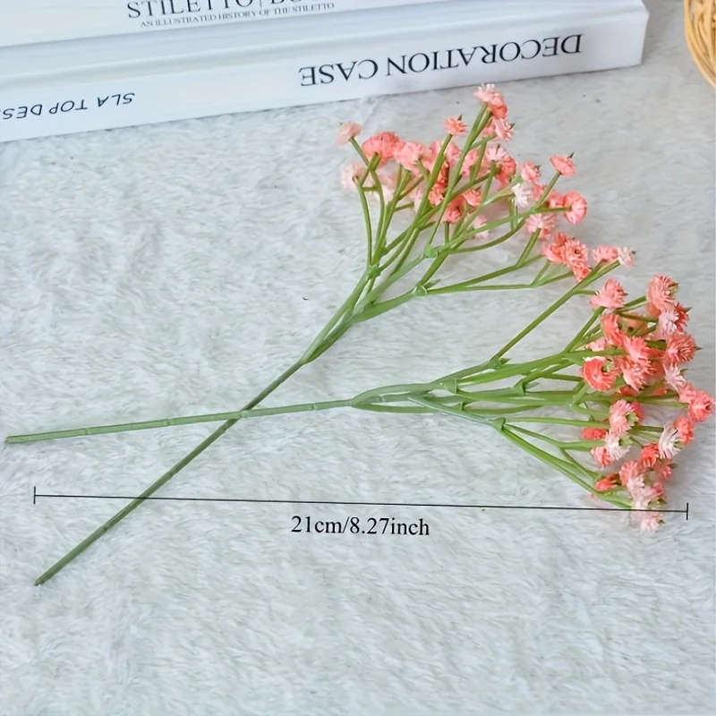 1pc 45 Flower Simulated Flower, Eternal Flower, Starry Sky, Single Fake Flower, Soft Rubber Flower, Wedding Hand-Held Flower