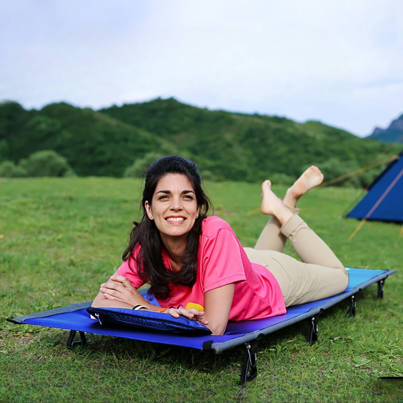 

Outdoor ultra light folding bed, aluminum alloy camping march bed, office single person lunch bed, portable