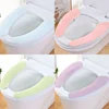 2PCS/Set 5 Colors Soft & Comfortable Washable Bathroom Accessories Warm Toilet Seat Cover Closestool Mat Paste Cushion Universal 2