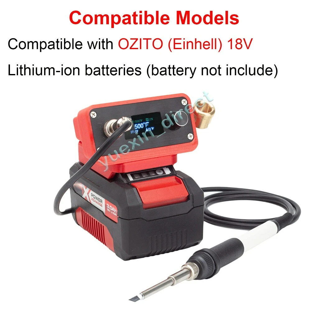 OLED Digital Soldering Station Electronic Soldering Iron Tip For