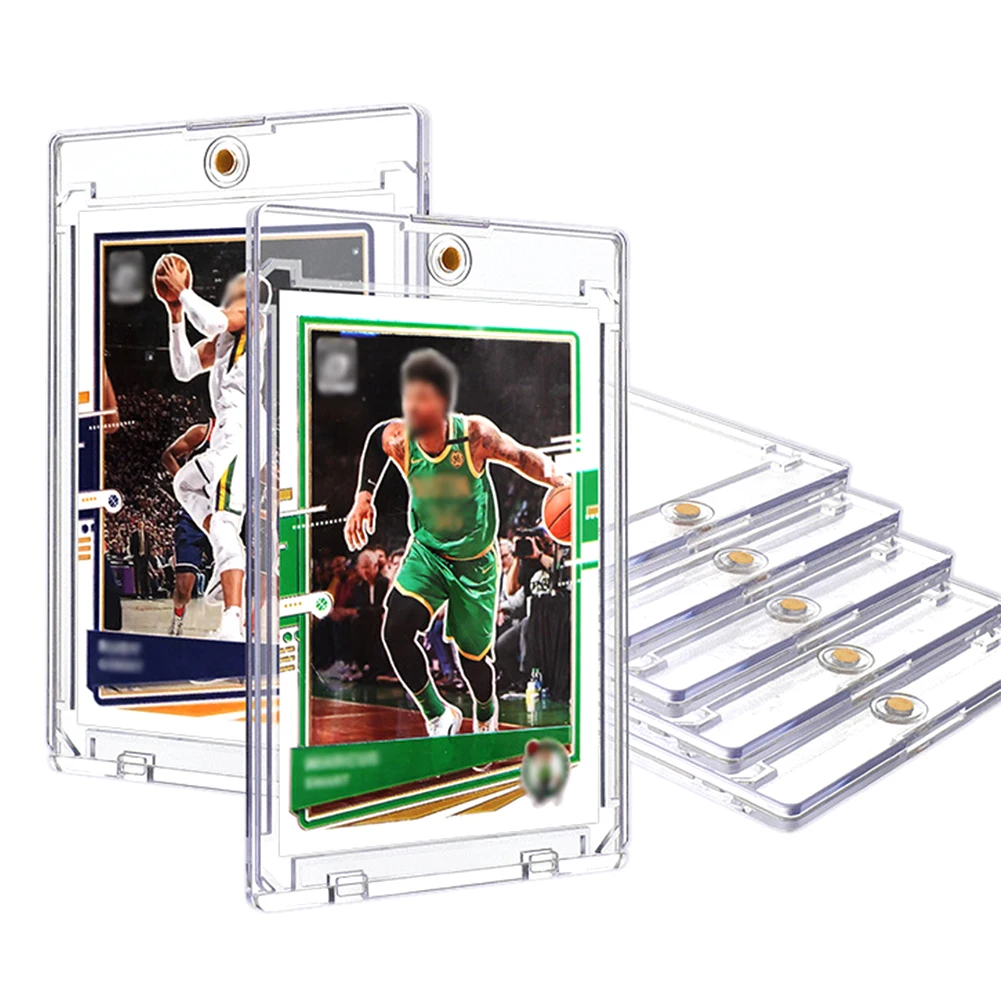 5/10/20 PCS Clear Magnetic Card Holder 100PT Cards Protective Sleeves Case For Idol Photo Game Sports Trading Cards - AliExpress 26 5/10/20 PCS Clear Magnetic Card Holder 100PT Cards Protective Sleeves Case For Idol Photo Game Sports Trading Cards - AliExpress 26