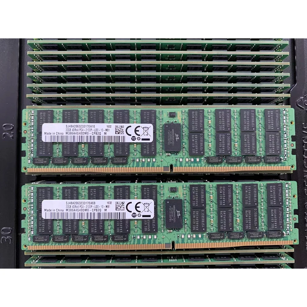 

Серверная память для Samsung RAM 32GB 4DRX4 M386A4G40DM0-CPB2Q DDR4 2133, быстрая доставка, высокое качество, 1 шт.