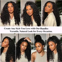 Offres de lots de cheveux humains bouclés birmans 15A, lots de tissages de cheveux vierges bruts vietnamiens, lots de cheveux bouclés en spirale Ocean 5