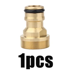 Universal Brass Faucet Adapter for Kitchen & Garden - Multi - Purpose Connector for Hose & Basin Fittings (1pcs)
