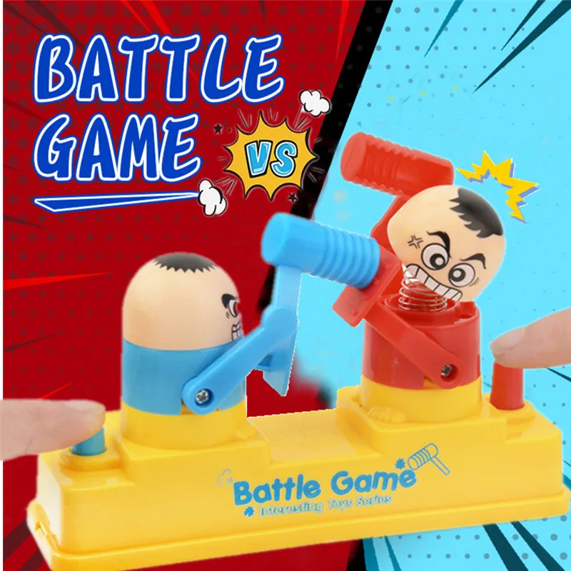 Parent Child Interactive Toy Mini Baby Toys Kids Doll Double Battle Game