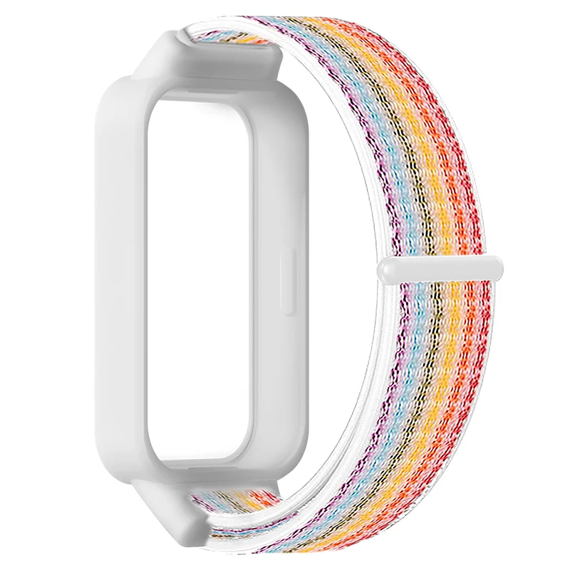 Enhanced Sports Nylon Bracelet with Protective Bumper Shell Cover