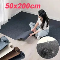 50cm x 2m Self-Adhesive Kitchen & Bathroom Rug 1