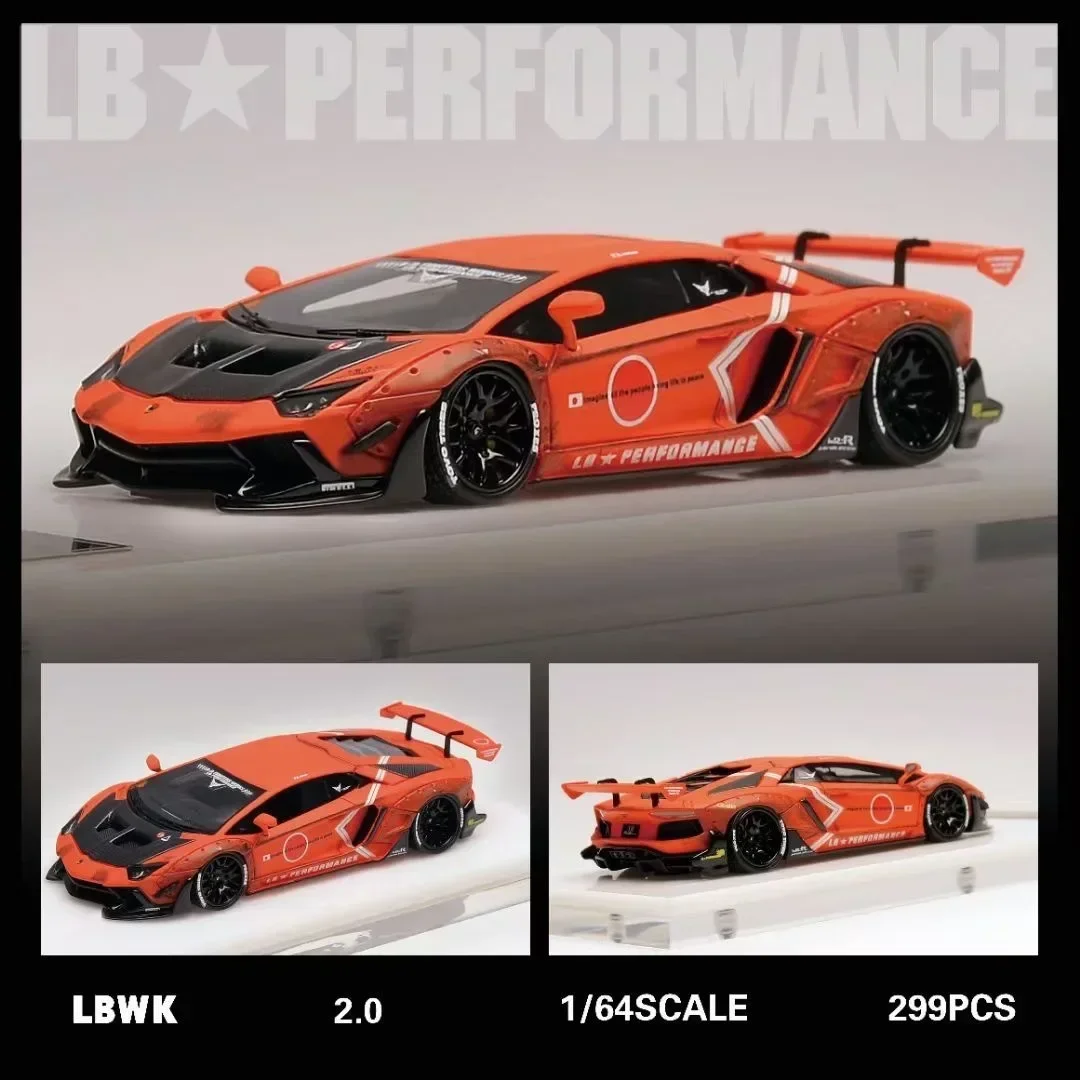 

TP 1:64 LBWK, эффективная модель автомобиля LP700, автомобильная модель из смолы, коллекционная миниатюрная машинка, игрушки